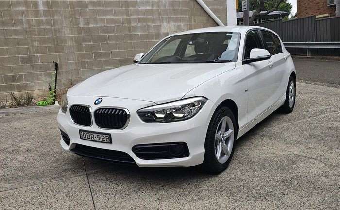 2015 BMW 1 Series 118i Sport Line F20 LCI Alpine White