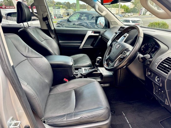 2018 Toyota Landcruiser Prado Kakadu GDJ150R 4X4 Dual Range Silver Pearl