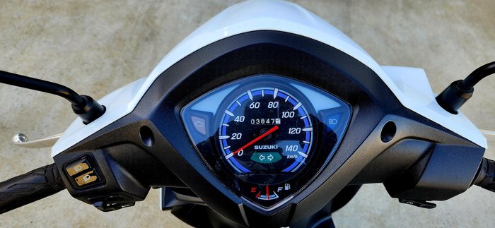 2017 Suzuki Address 110 (UK110NE) Address White