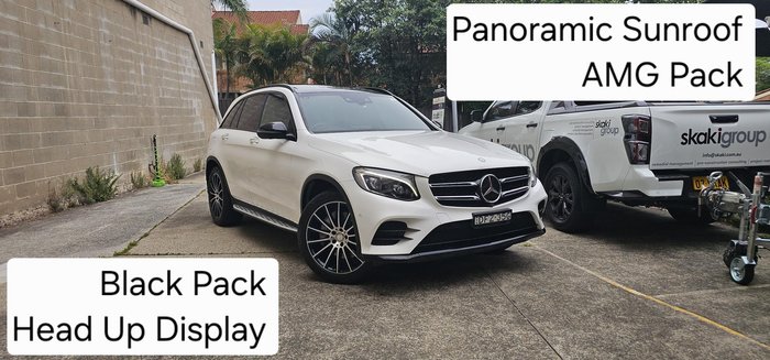 2016 Mercedes-Benz GLC-Class GLC250 d X253 Four Wheel Drive Polar White