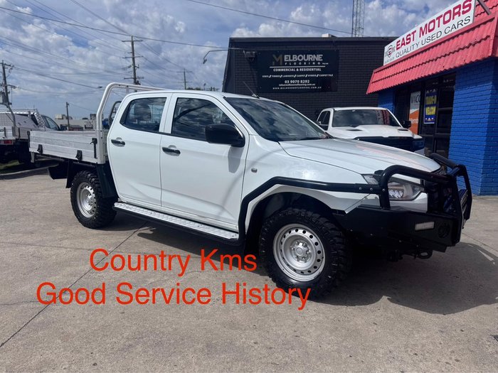 2020 Isuzu D-MAX SX MY21 4X4 Dual Range Mineral White