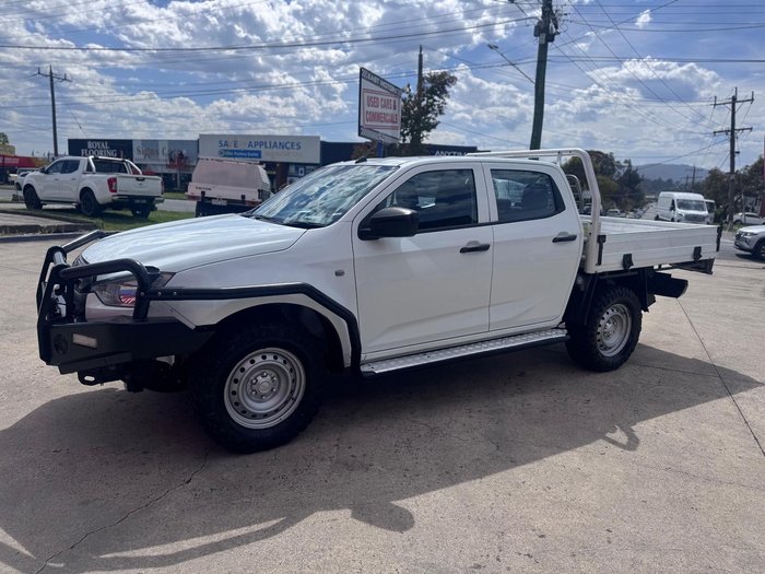 2020 Isuzu D-MAX SX MY21 4X4 Dual Range Mineral White