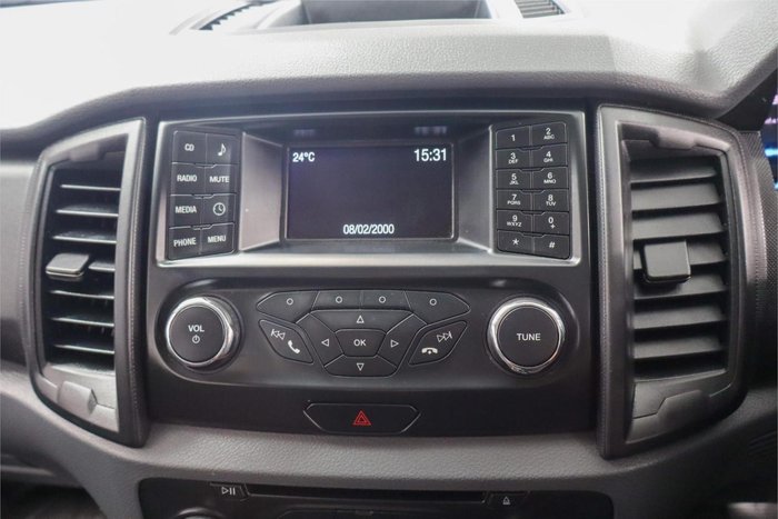 2018 Ford Ranger XL PX MkII MY18 4X4 Dual Range Frozen White