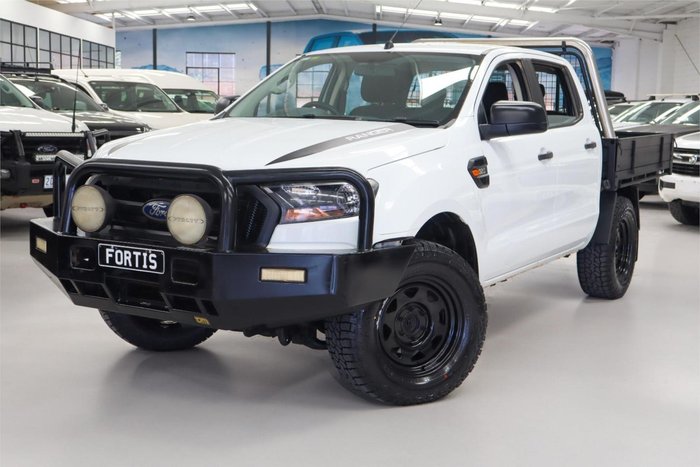 2018 Ford Ranger XL PX MkII MY18 4X4 Dual Range Frozen White