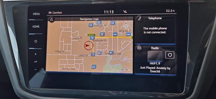 2020 Volkswagen Tiguan 162TSI Highline 5N MY20 Four Wheel Drive Atlantic Blue