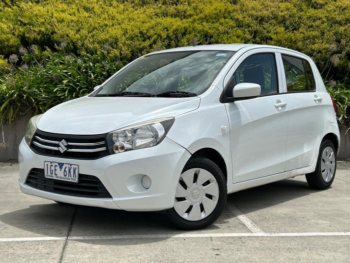 2015 Suzuki Celerio LF Snow White Pearl