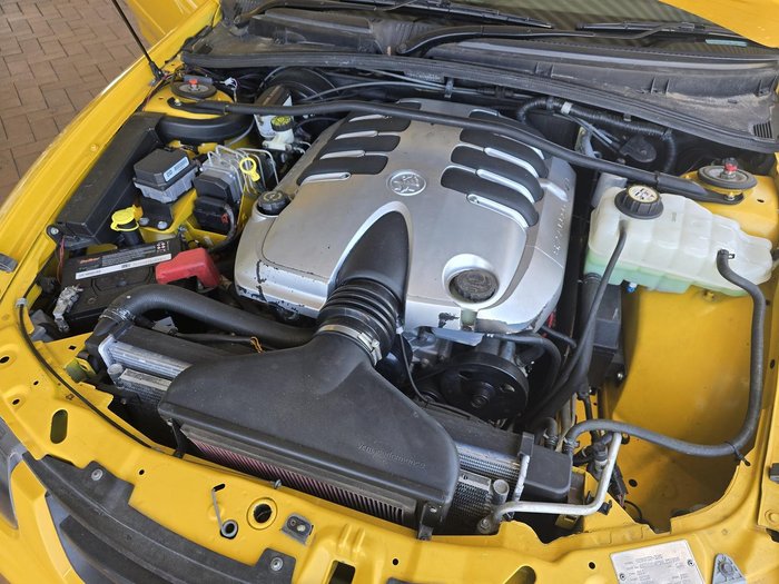 2004 Holden Monaro CV8 VZ Devil Yellow