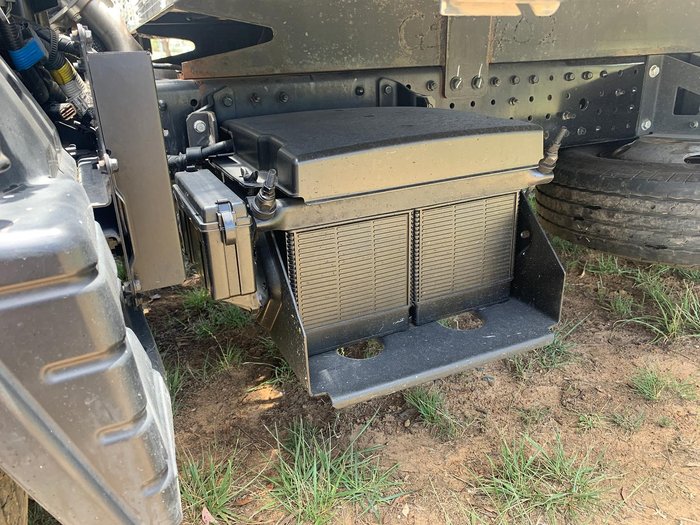 2019 Fuso Canter 515 Wide Cab Rental Pantech With 750Kg Tuckaway Tailgate Loader In Stock Now! White