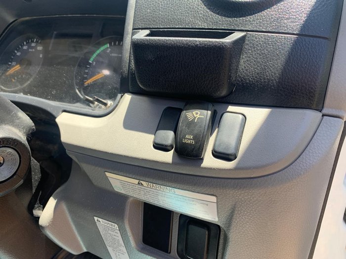 2019 Fuso Canter 515 Wide Cab Rental Pantech With 750Kg Tuckaway Tailgate Loader In Stock Now! White