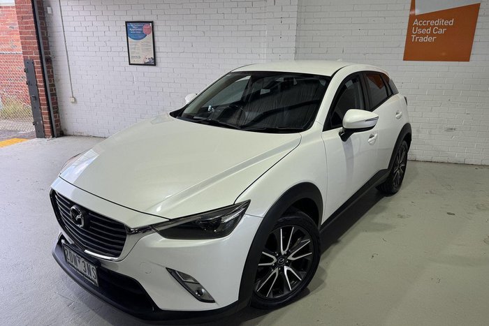 2016 Mazda CX-3 sTouring DK Snowflake White Pearl