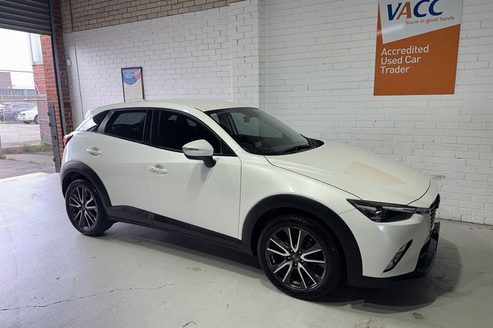 2016 Mazda CX-3 sTouring DK Snowflake White Pearl