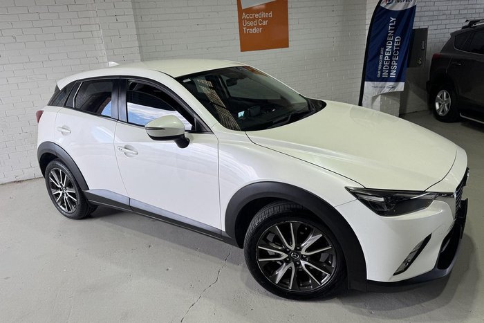 2016 Mazda CX-3 sTouring DK Snowflake White Pearl