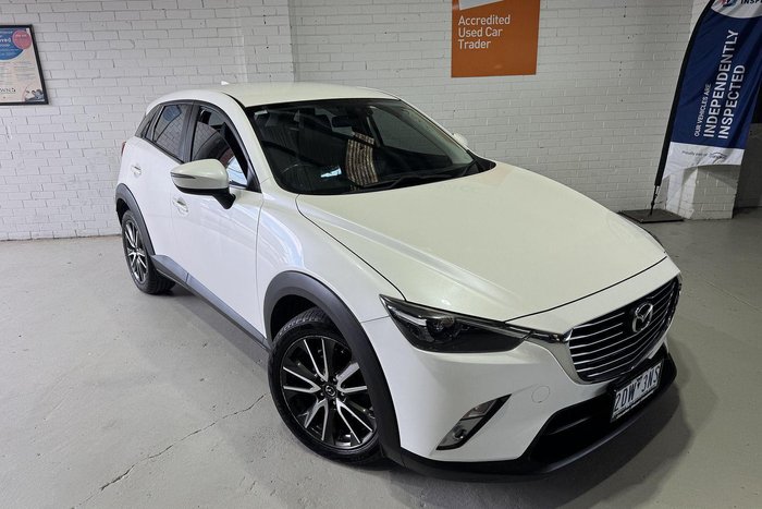 2016 Mazda CX-3 sTouring DK Snowflake White Pearl