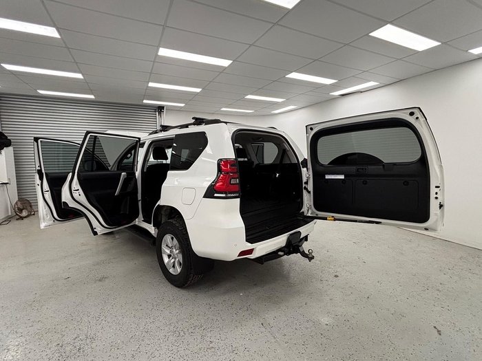 2018 Toyota Landcruiser Prado GXL GDJ150R 4X4 Dual Range Glacier White