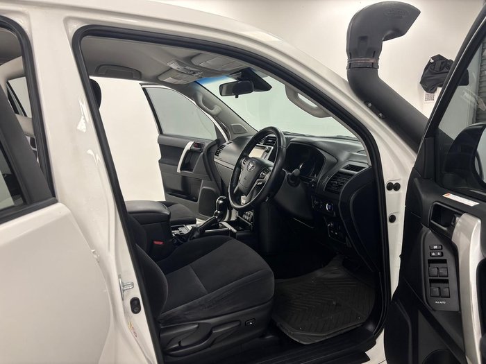 2018 Toyota Landcruiser Prado GXL GDJ150R 4X4 Dual Range Glacier White