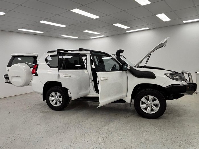 2018 Toyota Landcruiser Prado GXL GDJ150R 4X4 Dual Range Glacier White