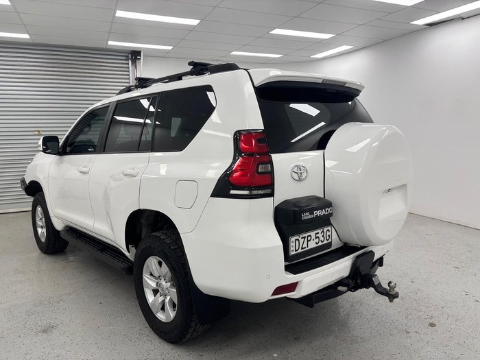 2018 Toyota Landcruiser Prado GXL GDJ150R 4X4 Dual Range Glacier White