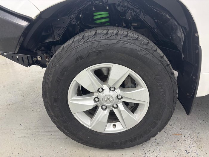 2018 Toyota Landcruiser Prado GXL GDJ150R 4X4 Dual Range Glacier White