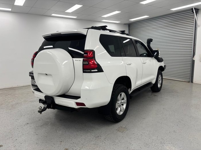 2018 Toyota Landcruiser Prado GXL GDJ150R 4X4 Dual Range Glacier White