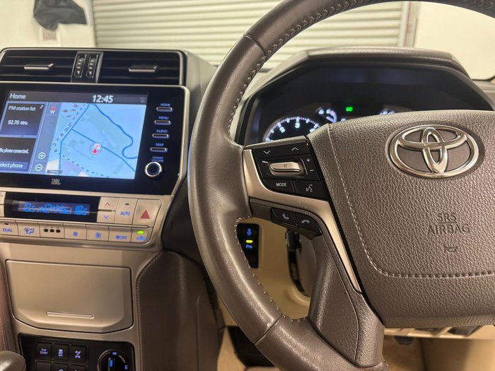 2023 Toyota Landcruiser Prado VX GDJ150R 4X4 Dual Range Peacock Black