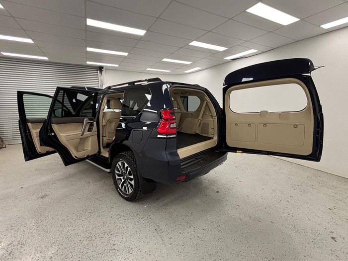 2023 Toyota Landcruiser Prado VX GDJ150R 4X4 Dual Range Peacock Black