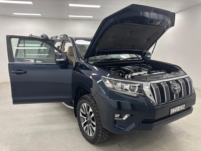 2023 Toyota Landcruiser Prado VX GDJ150R 4X4 Dual Range Peacock Black