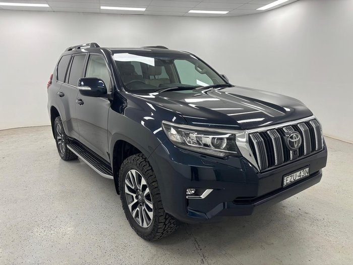 2023 Toyota Landcruiser Prado VX GDJ150R 4X4 Dual Range Peacock Black
