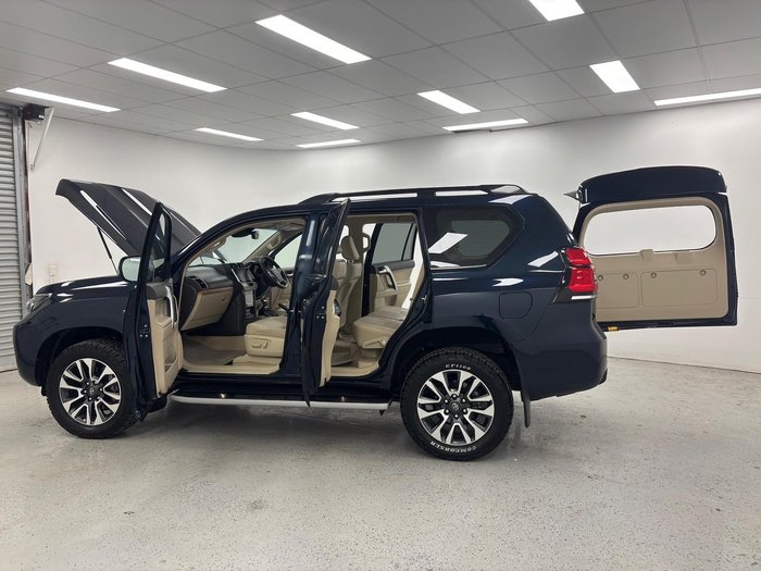 2023 Toyota Landcruiser Prado VX GDJ150R 4X4 Dual Range Peacock Black