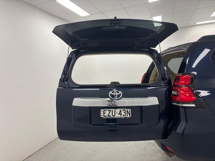 2023 Toyota Landcruiser Prado VX GDJ150R 4X4 Dual Range Peacock Black