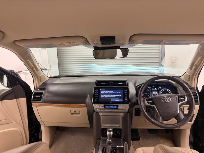 2023 Toyota Landcruiser Prado VX GDJ150R 4X4 Dual Range Peacock Black