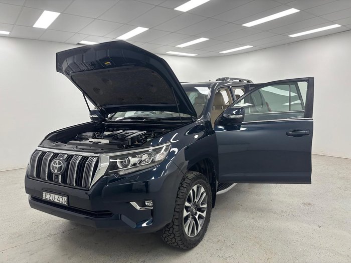 2023 Toyota Landcruiser Prado VX GDJ150R 4X4 Dual Range Peacock Black