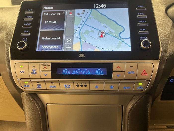 2023 Toyota Landcruiser Prado VX GDJ150R 4X4 Dual Range Peacock Black