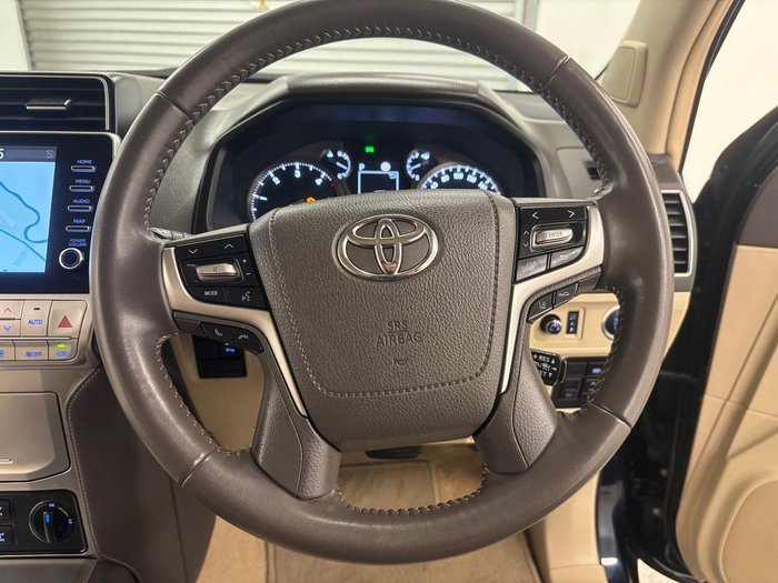 2023 Toyota Landcruiser Prado VX GDJ150R 4X4 Dual Range Peacock Black