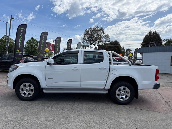 2017 Holden Colorado LT RG MY18 4x2 Summit White