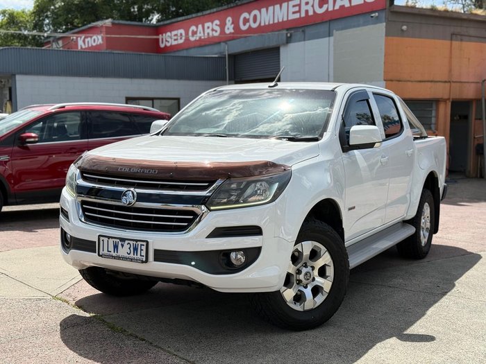 2017 Holden Colorado LT RG MY18 4x2 Summit White