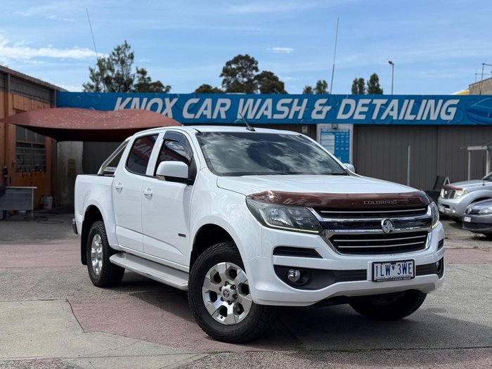 2017 Holden Colorado LT RG MY18 4x2 Summit White