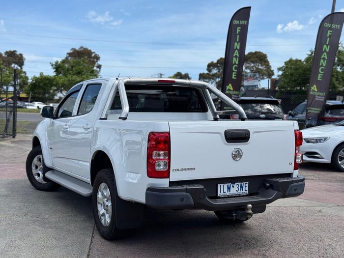 2017 Holden Colorado LT RG MY18 4x2 Summit White