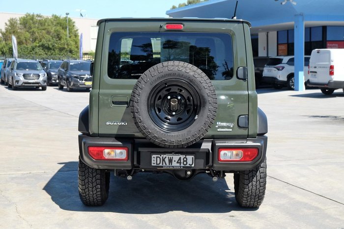 2022 Suzuki Jimny Lite GJ MY22 4X4 Dual Range Jungle Green