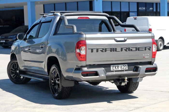 2020 LDV T60 Trailrider 2 SK8C 4X4 Dual Range Lava Grey