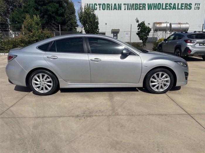 2011 Mazda 6 Touring GH Series 2 MY12 Sunlight Silver