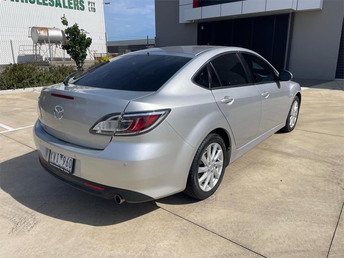 2011 Mazda 6 Touring GH Series 2 MY12 Sunlight Silver