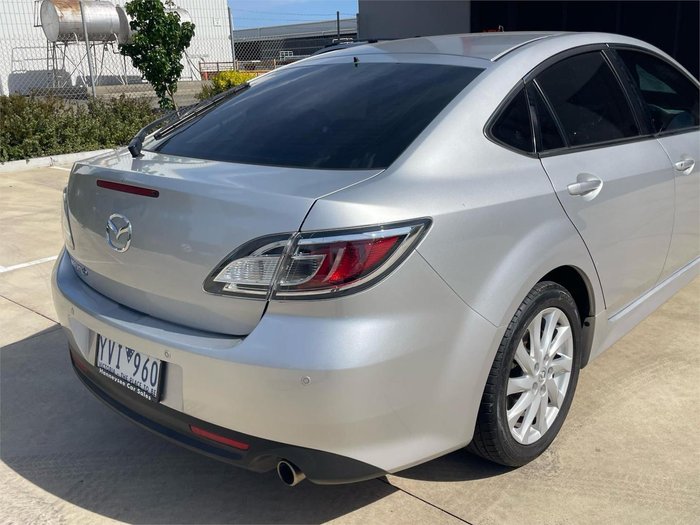 2011 Mazda 6 Touring GH Series 2 MY12 Sunlight Silver