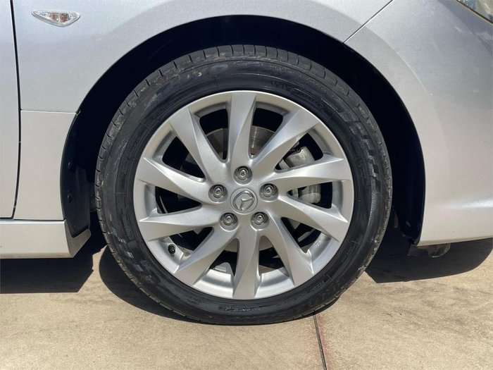 2011 Mazda 6 Touring GH Series 2 MY12 Sunlight Silver