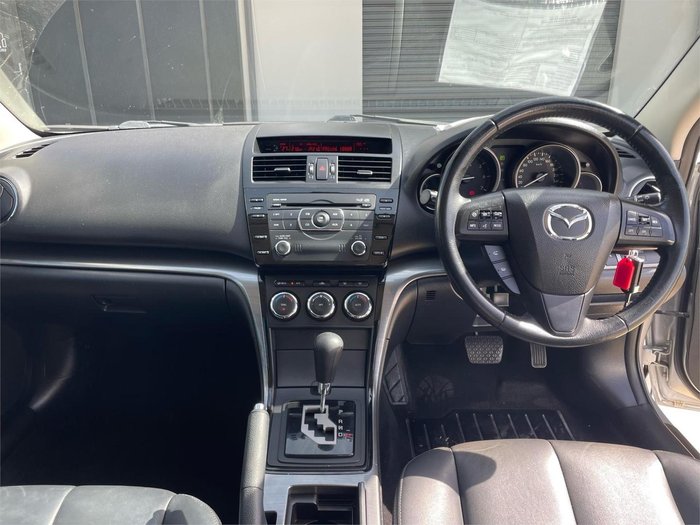 2011 Mazda 6 Touring GH Series 2 MY12 Sunlight Silver