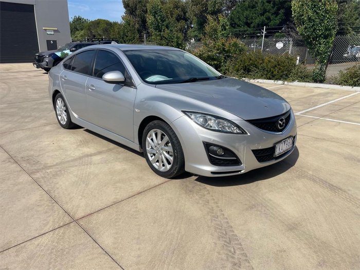 2011 Mazda 6 Touring GH Series 2 MY12 Sunlight Silver