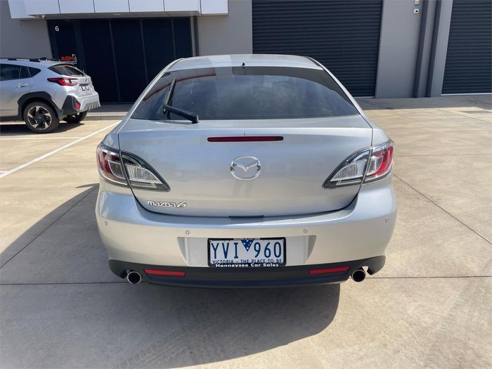 2011 Mazda 6 Touring GH Series 2 MY12 Sunlight Silver