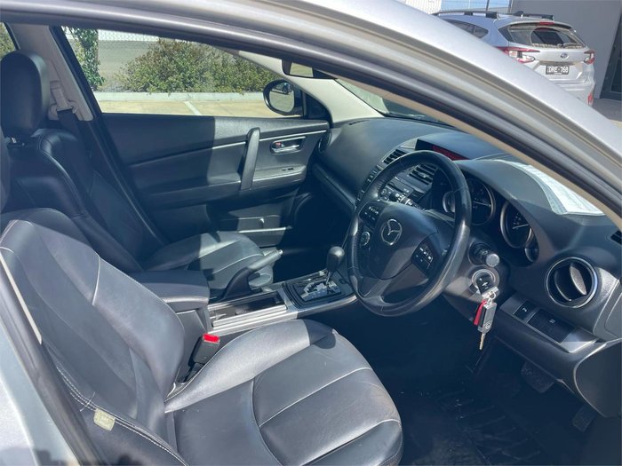 2011 Mazda 6 Touring GH Series 2 MY12 Sunlight Silver