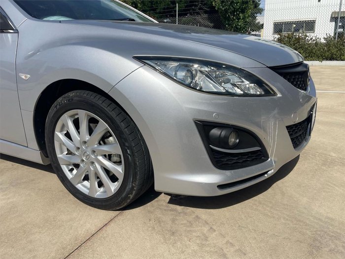 2011 Mazda 6 Touring GH Series 2 MY12 Sunlight Silver