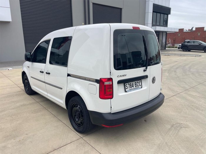 2018 Volkswagen Caddy TSI220 2KN MY19 Candy White