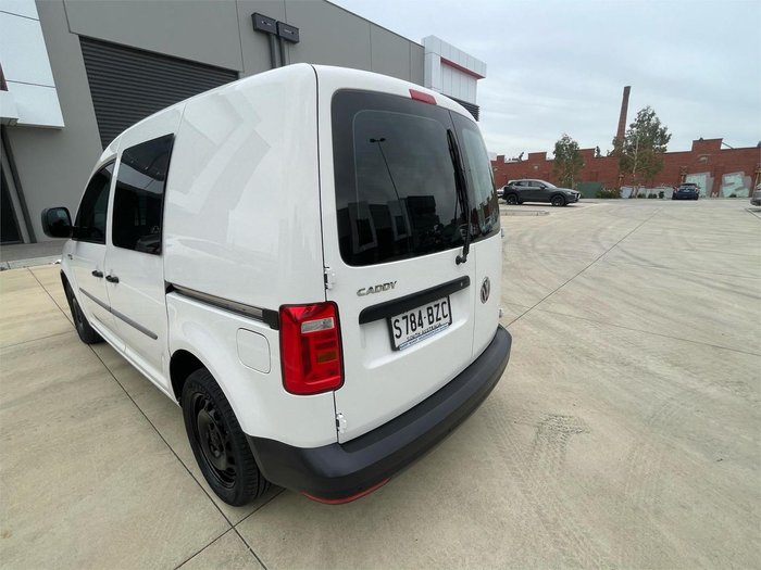 2018 Volkswagen Caddy TSI220 2KN MY19 Candy White